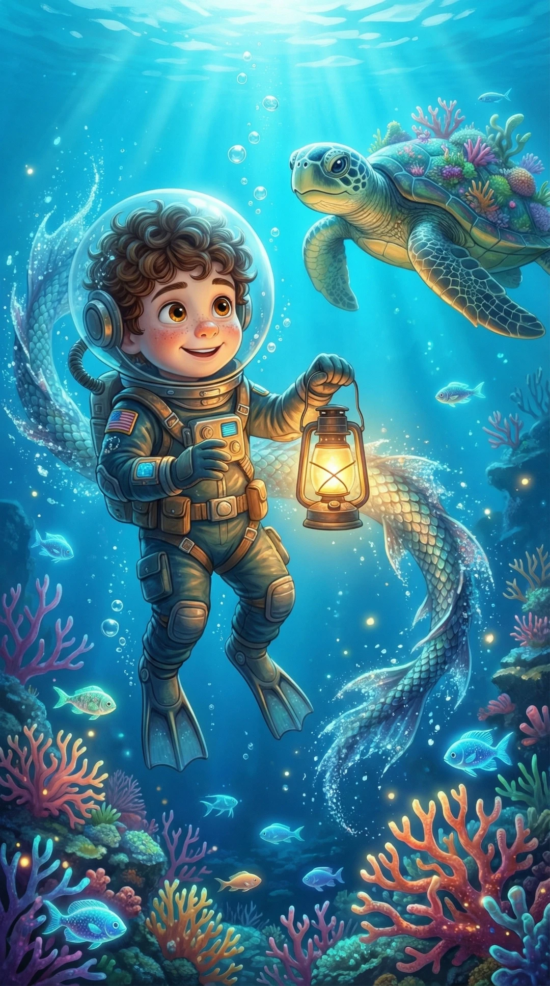 Personalizovana knjiga Podvodni Svet more za decu