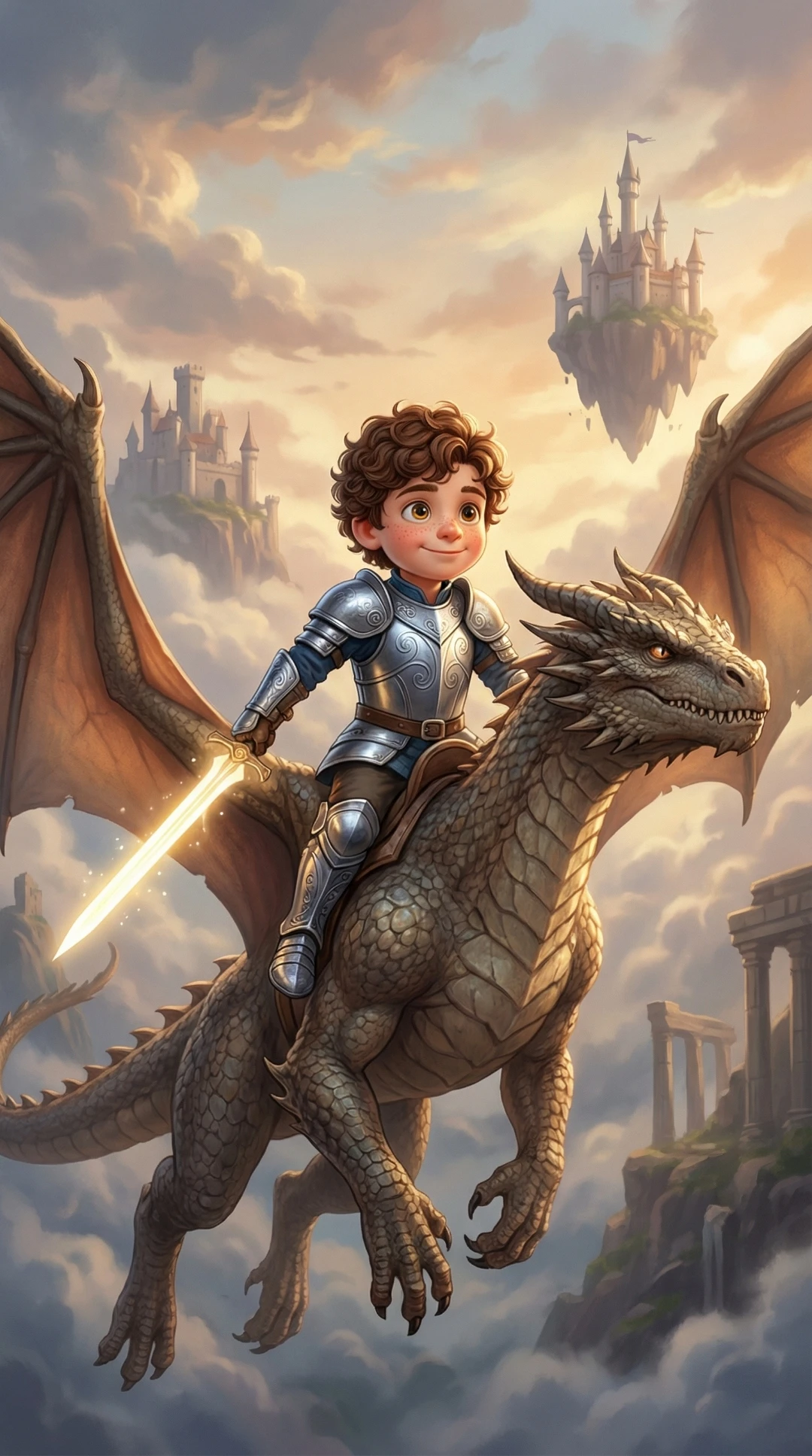 Personalizovana knjiga Kraljevstvo Mašte vitez za decu